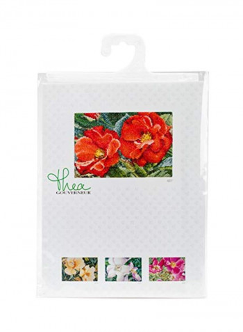 Counted Cross Stitch Kit Red/Green/Blue