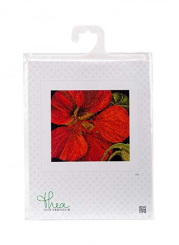 East Indian Cherry Cross Stitch Kit Red/Green