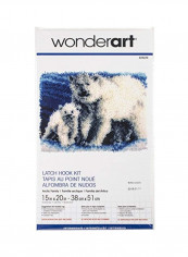 Latch Hook Kit White/Blue/Black reviews Latch Hook Kit White/Blue/Black