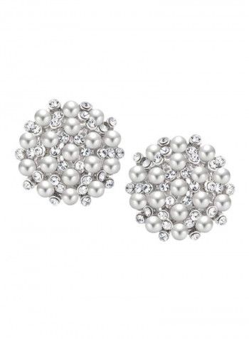 Silver Plated Brass Earrings