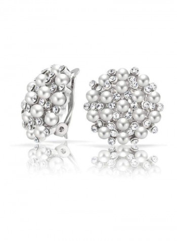 Silver Plated Brass Earrings