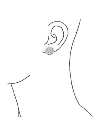 Silver Plated Brass Earrings