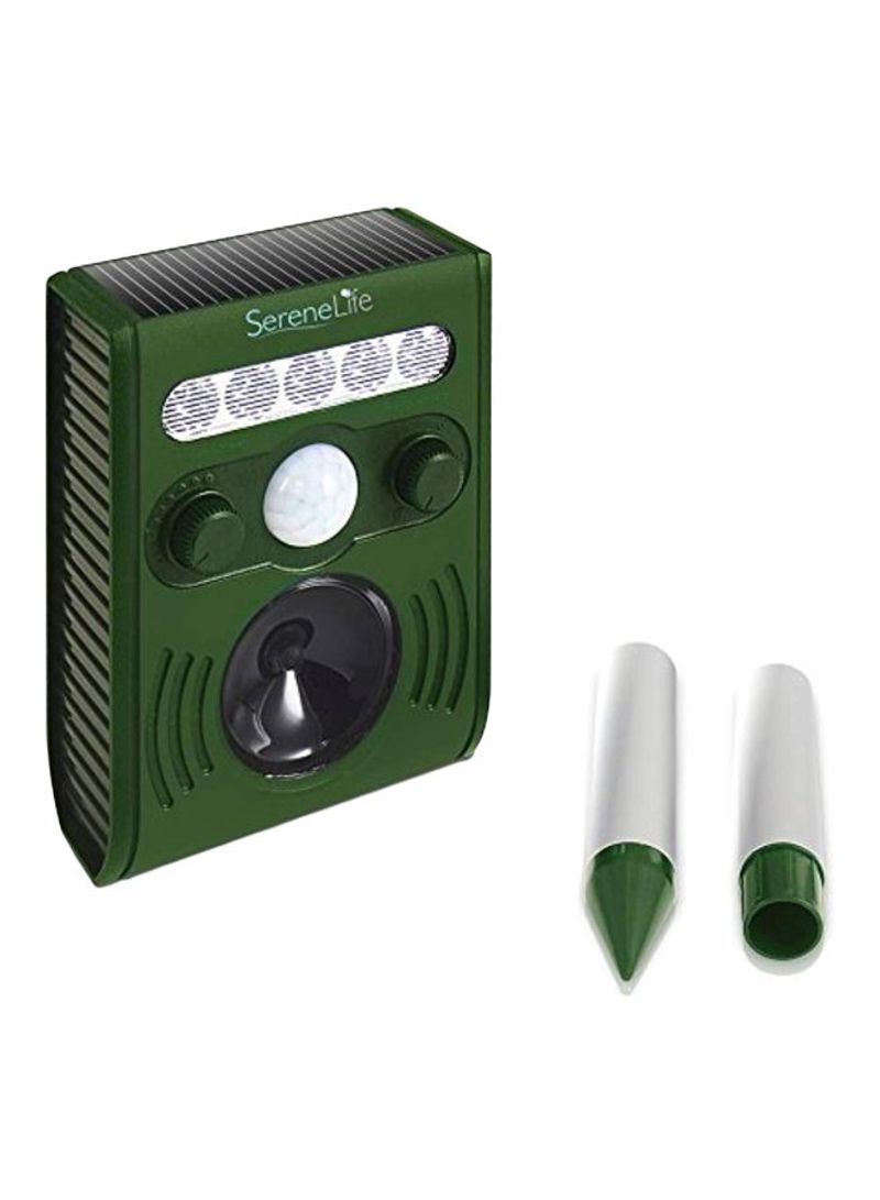 Ultrasonic Pest Repellent Green/White 3x5x3inch