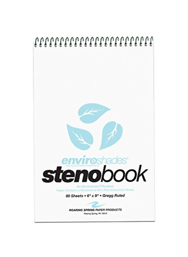 4-Piece Enviroshades Steno Book Set Blue