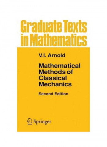 Mathematical Methods Of Classical Mechanics Hardcover