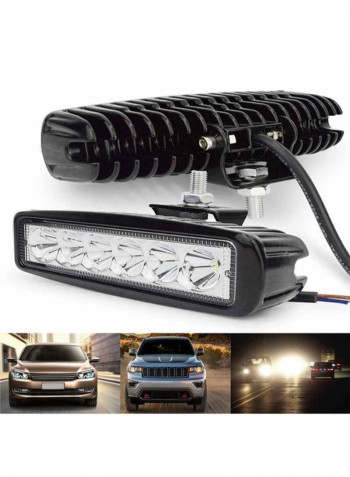 2-Piece Multi-Functional LED Fog Light