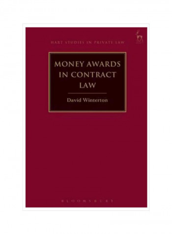 Money Awards In Contract Law Hardcover