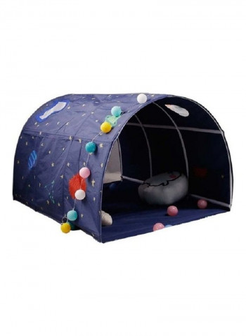 Children Home Bed Crawl Tunnel Game House Tent 140x100x80cm