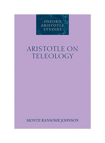 Aristotle On Teleology Paperback