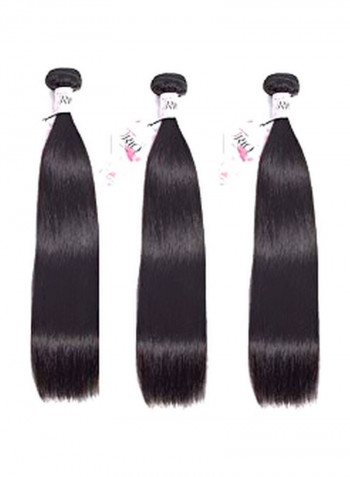 Straight Hair Extensions 1 Jet Black 16inch