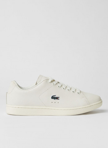 Stylish Lace-Up Sneakers White