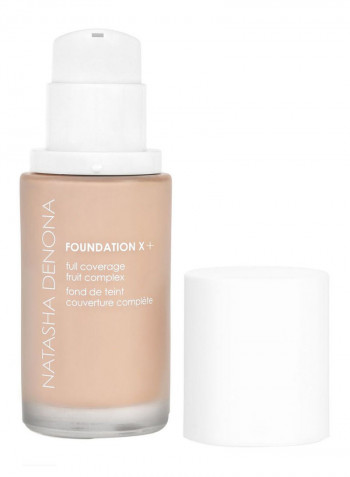 Full Coverage Fruit Complex X+ Liquid Foundation 25W Light - Warm Undertone