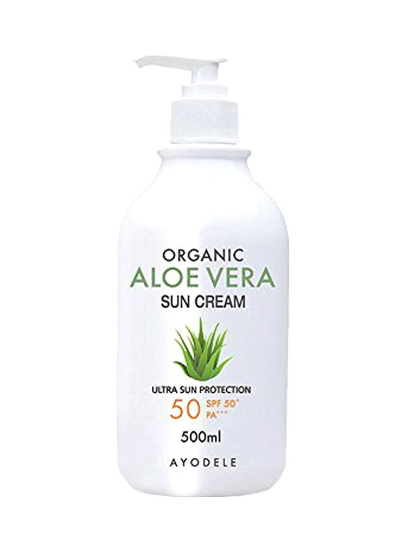 Aloe Vera Sunscreen SPF50+ PA+++ 16.9ounce
