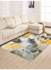 Abstract Colorful Pattern Creative Design Mat Multicolour 80(W)x120(L)centimeter