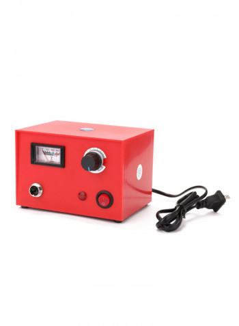 Multi-Functional Electric Pyrography Machine Set Red/Black