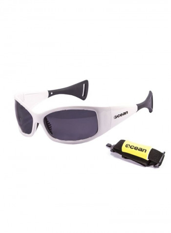 Polarized Wrap Frame Sunglasses