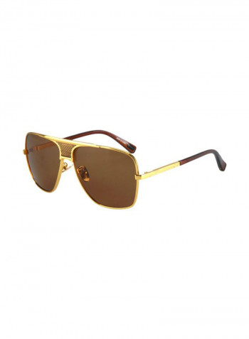 UV Protected Pilot Sunglasses - Lens Size: 63 mm