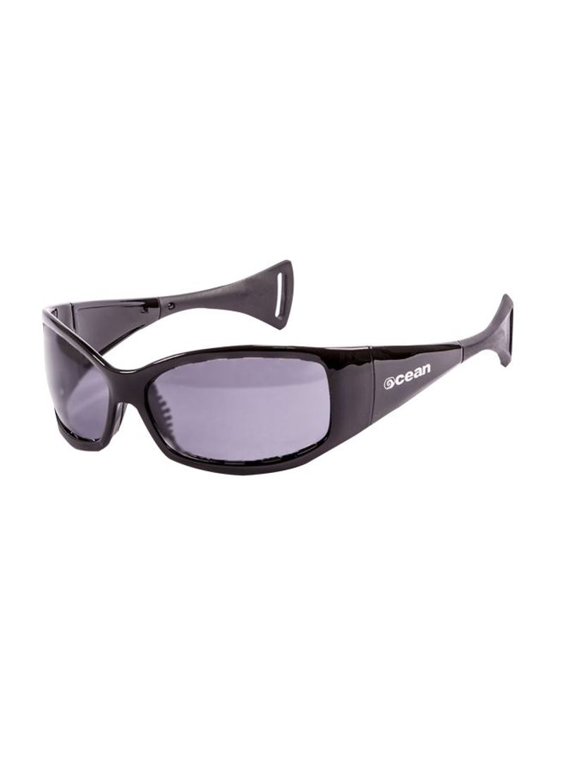 Polarized Wrap Frame Sunglasses