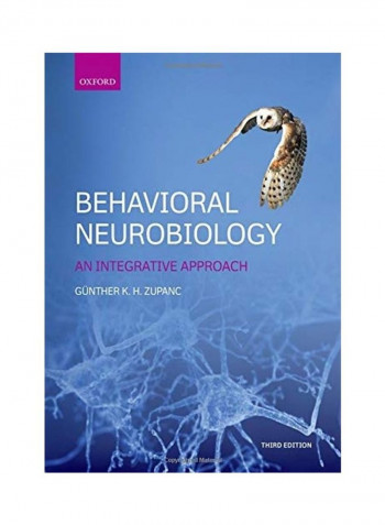 Behavioral Neurobiology Paperback English by Gunther K. H. Zupanc reviews Behavioral Neurobiology Paperback English by Gunther K. H. Zupanc