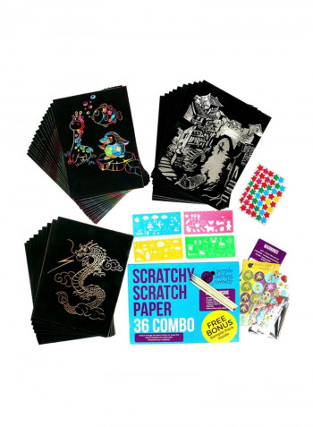 SCRATCH PAPER Combo Art Set