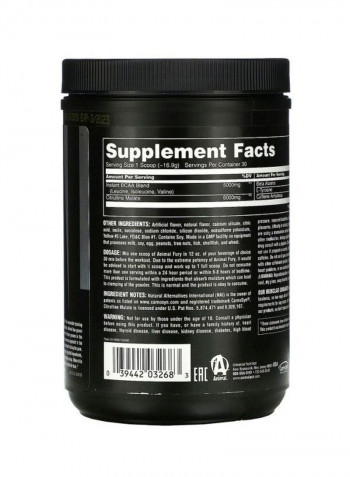 Animal Fury Powder - Green Apple