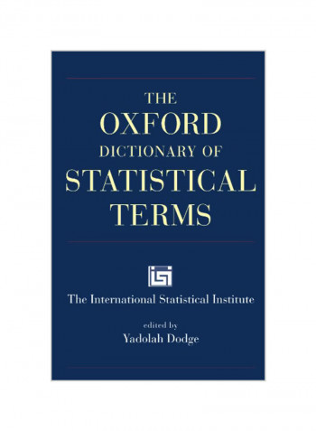 The Oxford Dictionary of Statistical Terms Paperback