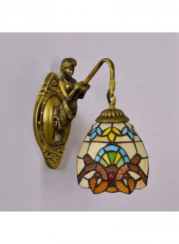 YWX Light Aisle Baroque Wall Lamp Multicolour 27*12*24centimeter