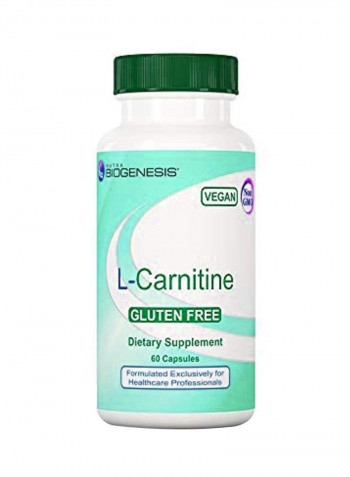 L-Carnitine Dietary Supplement - 60 Capsules