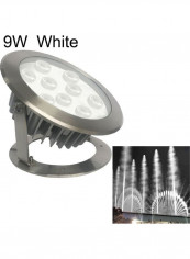 9W LED Underwater Light White 31 x 31 x 26centimeter