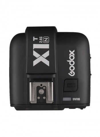 Wireless Flash Trigger Transmitter For Nikon Cameras Black