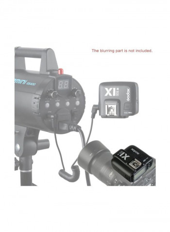 Wireless Flash Trigger Transmitter For Nikon Cameras Black