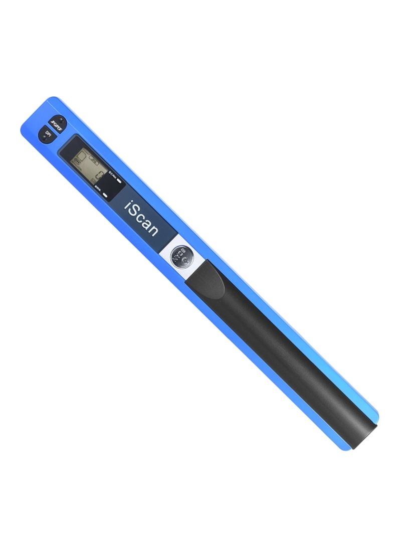 Portable Wireless Mini Scanner 30.9x9.8x4.9centimeter Blue/Black