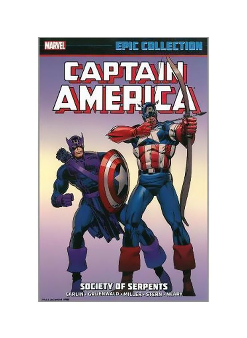 Captain America Epic Collection: Society Of Serpents Paperback