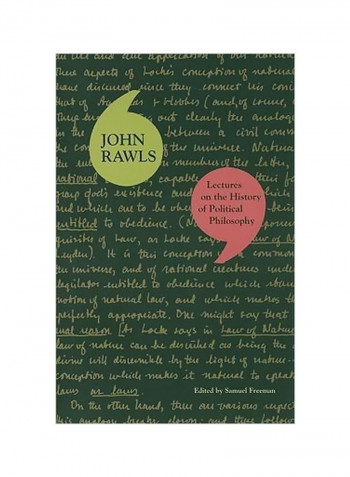 Lectures On The History Of Political Philosophy Paperback