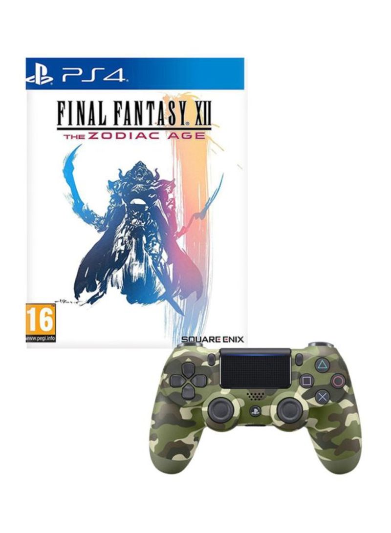 Final Fantasy XII The Zodiac Age (Intl Version) With DualShock 4 Controller - Adventure - PlayStation 4 (PS4)
