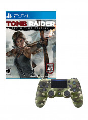 لعبة Tomb Raider Definitive Edition (النسخة العالمية) مع ذراع تحكم - بلاي ستيشن 4 (PS4)