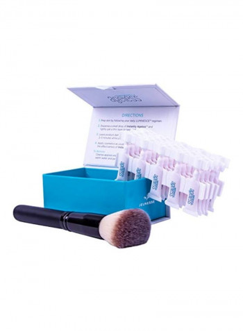 25-Piece Anti Wrinkle Micro Cream With Professional Makeup Brush