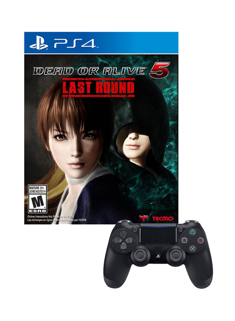 Dead Or Alive 5 Last Round With DualShock 4 Wireless Controller - PlayStation 4 (PS4)