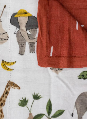 Deluxe Muslin Quilt - Social Safari