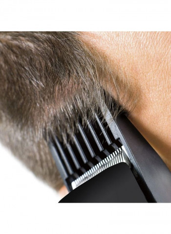 12-piece Trimmer Haircut Kit Black