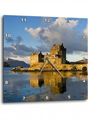 Eilean Donan Castle Wall Clock Multicolour 13 X 13inch