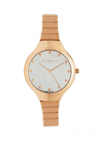 Women's Stainless Steel Strap Analog Wrist Watch