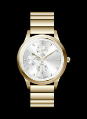 Women's Stainless Steel Strap Chronograph Wrist Watch