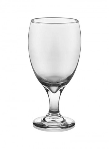 12-Piece Goblet Glass Clear 16.25ounce