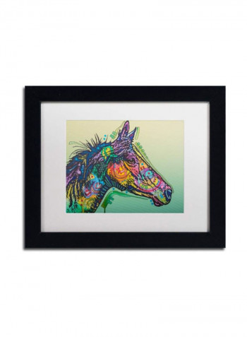 Basha Custom 3 Wall Art Multicolour 11 x 14inch