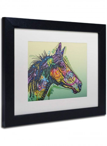 Basha Custom 3 Wall Art Multicolour 11 x 14inch