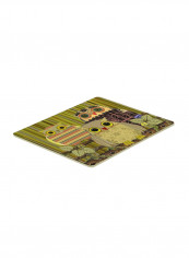 Fall Wisdom Owl Kitchen/Bath Mat Multicolour 11 x 14inch