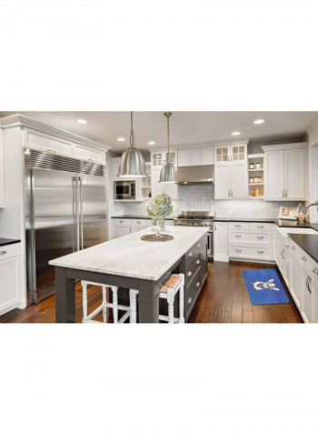 French Bulldog Polkadot Kitchen Mat Multicolour 11 x 14inch