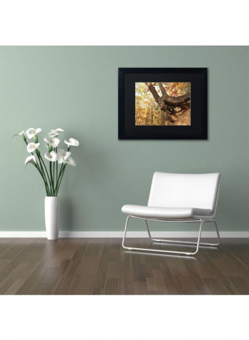 Tree Of Shelter Framed Wall Art multicolour 11 x 14inch