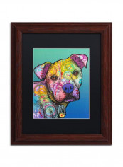 Zeus Custom 004 Wooden Frame Wall Art Multicolour 11 x 14inch